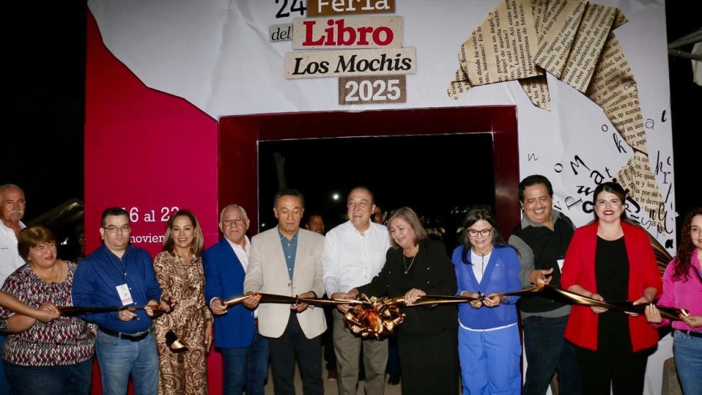 Fue inaugurada la 24ª edición de la Feria del Libro Los Mochis 2025