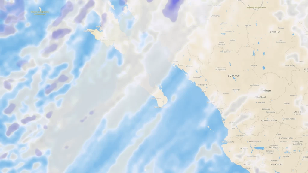 Sinaloa: Probabilidad de Lluvia del 18 al 24 de Noviembre; Frío 15 Anuncia Cambio Radical en el Clima Regional