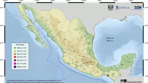 Impacto Sísmico en Oaxaca: Sismo de Magnitud 4.8 Sacude Pinotepa Nacional sin Reporte de Daños
