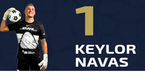 Crisis en Pumas: Keylor Navas es Duda Crítica para el Play-In ante Pachuca por Choque de Calendario FIFA y Eliminatorias Mundialistas