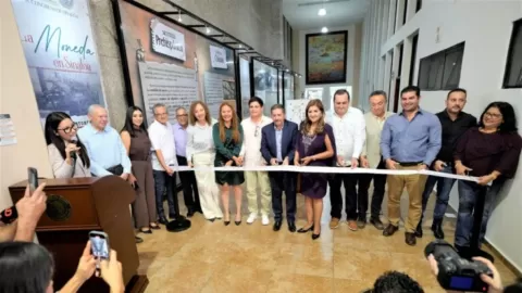 Congreso del Estado inaugura la exposición “La Moneda en Sinaloa” en el Corredor Cultural Dámaso Murúa Beltrán
