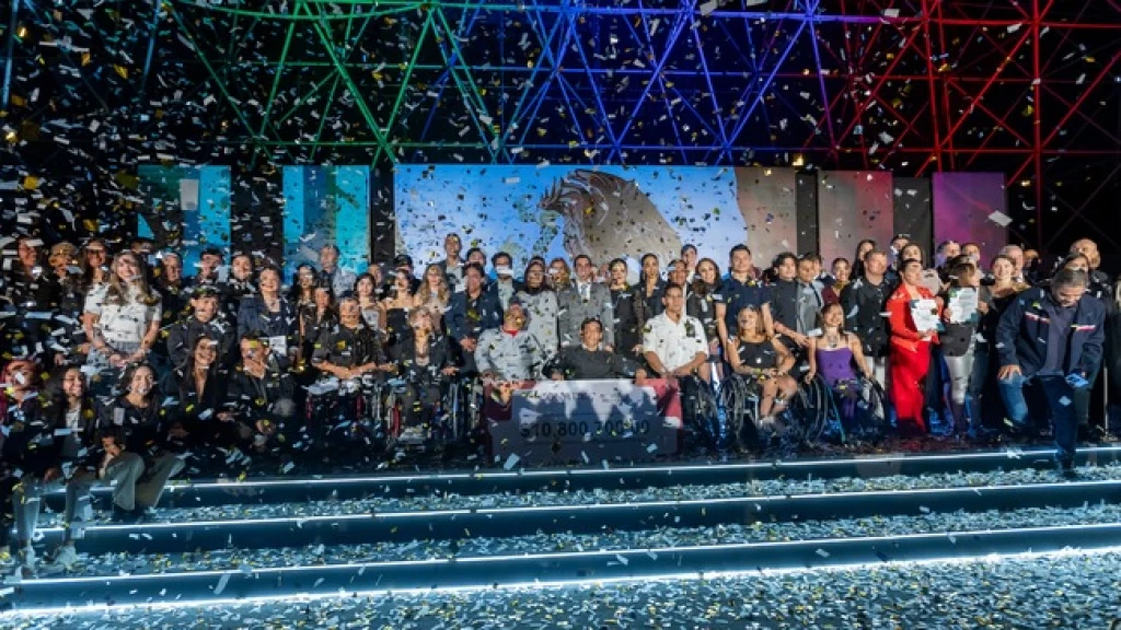 CONADE Premió la Excelencia Deportiva 2025: Más de 10 Millones en Estímulos a Medallistas Mundiales y Reconocimiento Estatal