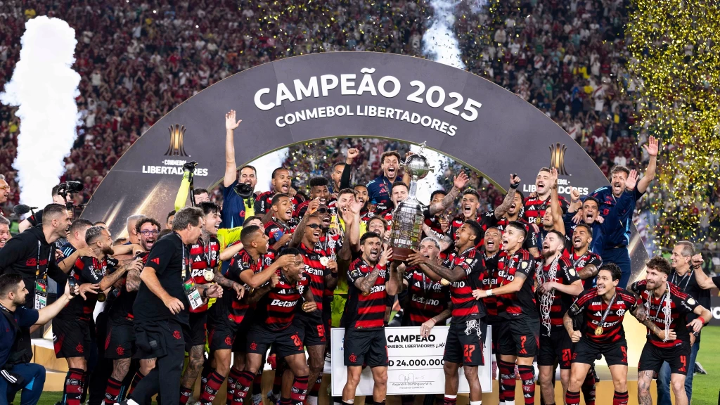¡Histórico! Flamengo Conquista la Copa Libertadores 2025 y Se Convierte en el Primer Tetracampeón Brasileño