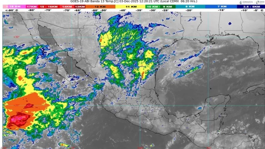 México Bajo Clima Extremo: Tormenta Negra y Nevada Congelan Más de 10 Estados con Temperaturas de -10°C