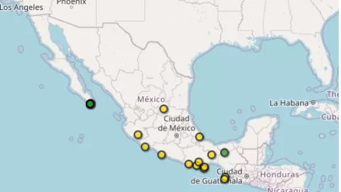 Sismos Múltiples Sacuden México Hoy, 4 de Diciembre de 2025: Reporte Detallado de Magnitudes y Epicentros en Oaxaca, SLP, Chiapas y Más