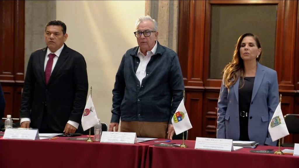 Asiste Gobernador Rocha Moya a las Sesiones del Consejo Nacional de Seguridad Pública y del Consejo Nacional de Protección Civil