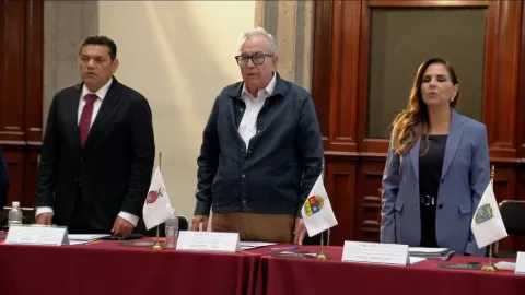 Asiste Gobernador Rocha Moya a las Sesiones del Consejo Nacional de Seguridad Pública y del Consejo Nacional de Protección Civil