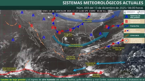 Impacto Gélido: Frente Frío 21 Desata Heladas Extremas de -10°C en el Norte de México; Sinaloa Resiste con Temperaturas de hasta 40°C