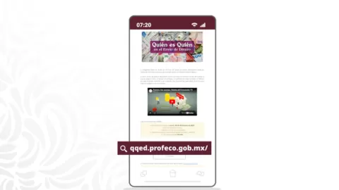 Profeco sugiere utilizar la calculadora del programa Quién es Quién en el Envío de Dinero