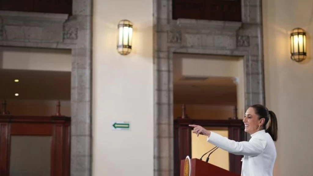 Presidenta encabeza banderazo de inicio a la construcción de la presa “El Novillo” en La Paz, BCS, en beneficio de 250 mil personas