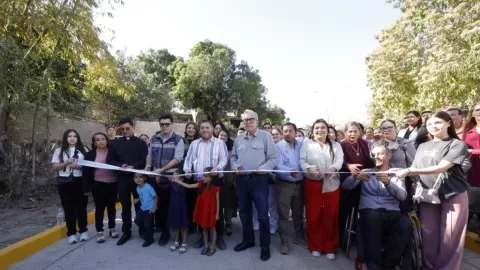 Inaugura Gobernador Rocha Moya más vialidades en el municipio de Badiraguato