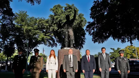 Conmemoran autoridades el 210 aniversario luctuoso de José María Morelos y el 161 aniversario de la Batalla de San Pedro