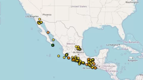 Sinaloa: Registran el 5° Sismo de Diciembre y el 77° de 2025 – Un Año de Constante Actividad Telúrica