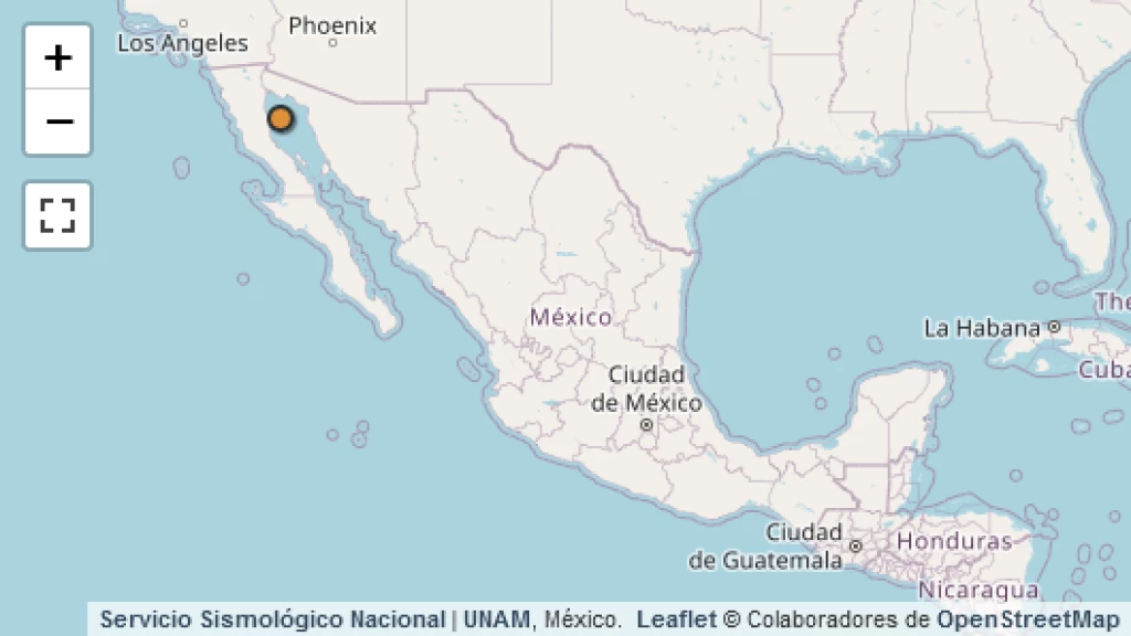 Sismo M4.1 Remece Baja California: San Felipe, epicentro de la actividad sísmica de hoy 30 de Diciembre