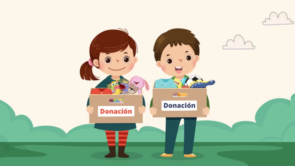 Revisa estos consejos para inculcar en las niñas y los niños la cultura de la donación