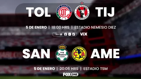 Liga MX Femenil: Emocionante Cierre de Jornada 1 este Lunes 5 de Enero de 2026 con Triple Cartelera