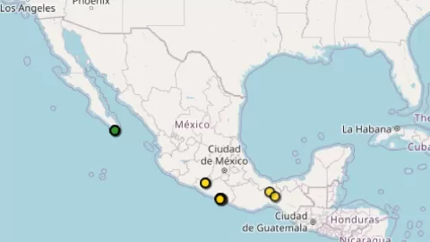 Actividad Sísmica en México: Múltiples sismos el 6 de enero de 2026, con hasta 4.0 grados y réplicas del M6.5 en Guerrero