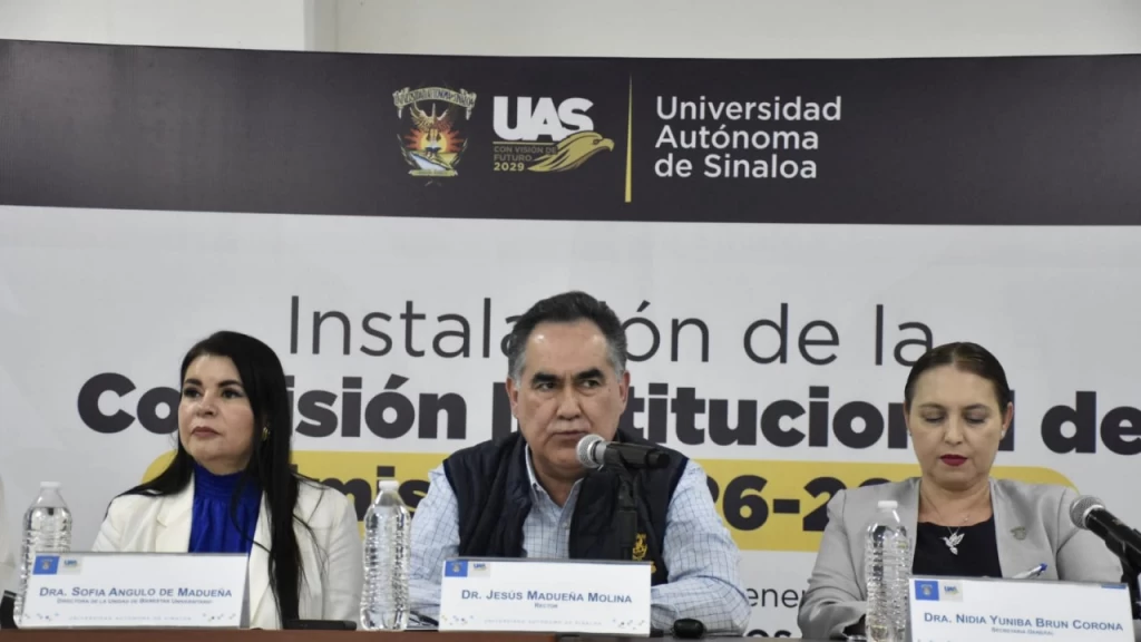 Tras instalar la Comisión Institucional de Admisión, el Rector Jesús Madueña anuncia el Proceso de Preinscripción para el ciclo 2026-2027