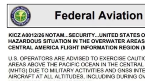 FAA Emite Alerta de Seguridad Crítica para Aviadores en México y Región: Riesgos Militares y GPS Impactan el Espacio Aéreo Latinoamericano