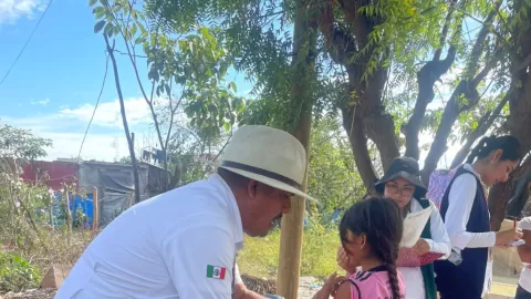 Secretaría de Salud supervisó campaña de vacunación contra el sarampión en el sur del estado