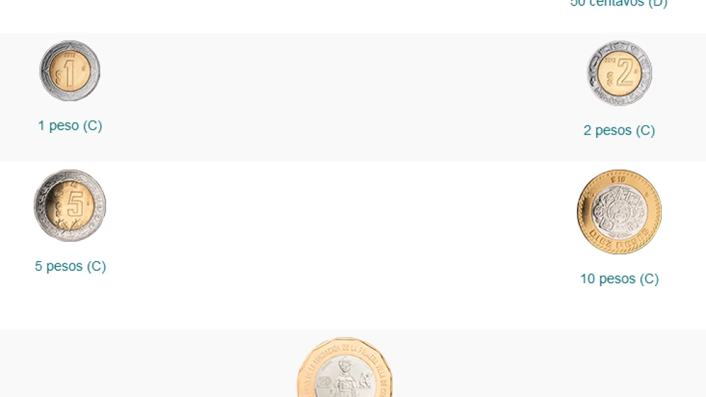 Entra en vigor en México decreto que modifica las características de la moneda de diez pesos