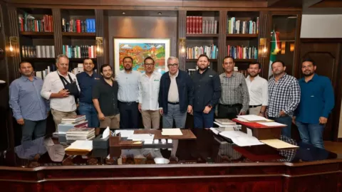 Encabeza Gobernador Rocha reunión con comercializadores de garbanzo previo a la asistencia de Sinaloa a la Expo Gulfood en Dubai