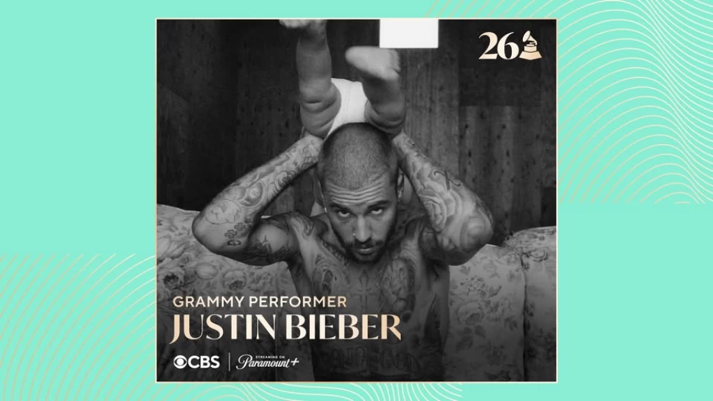 Justin Bieber Conquistará los Grammy 2026 con Performance y 4 Nominaciones