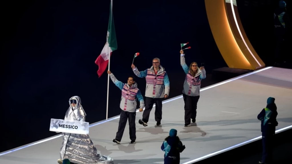 Delegación mexicana desfila en histórica ceremonia inaugural de Milano Cortina 2026