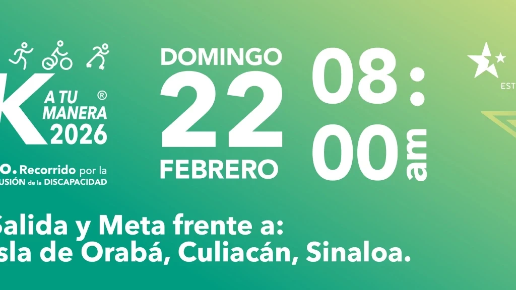 Carrera 5K A Tu Manera 2026 en Culiacán: Un Llamado a la Inclusión y Solidaridad Familiar