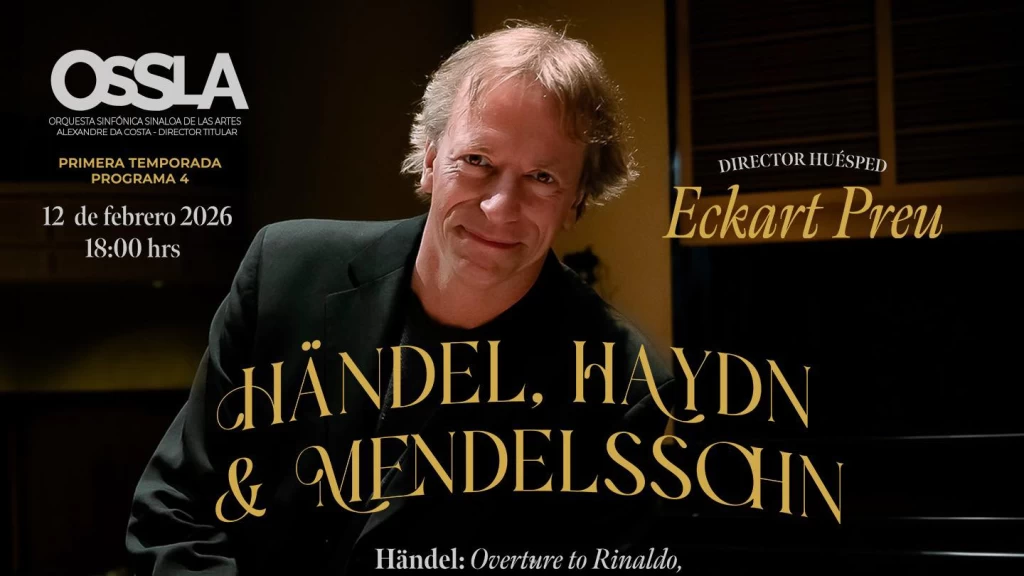 Eckart Preu dirigirá a la OSSLA este jueves en una velada de grandes sinfonías