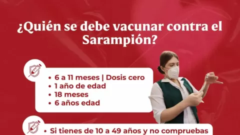 Estos son los macrocentros de vacunación contra el Sarampión que se instalarán este fin de semana