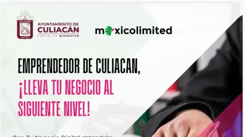 Presentan el programa “Tu Negocio Digital” en Culiacán