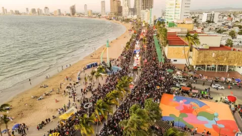 Culmina el Carnaval de Mazatlán con una asistencia de más de un millón 340 mil personas y una derrama económica superior a los 1,582 millones de pesos