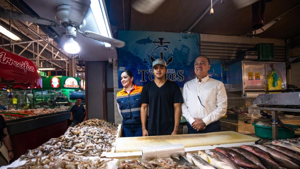 Supervisión sanitaria en los 20 municipios del estado busca garantizar productos del mar frescos y seguros