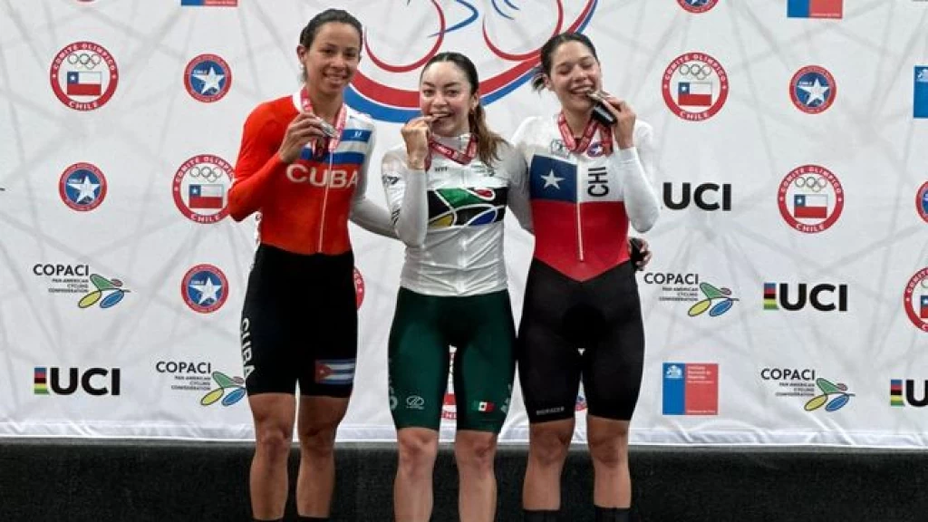 Yareli Acevedo cosecha segundo oro para México y se consolida como líder del Panamericano de Pista 2026
