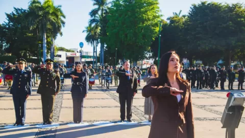Conmemoran autoridades civiles y militares 113 aniversario luctuoso de Francisco I. Madero