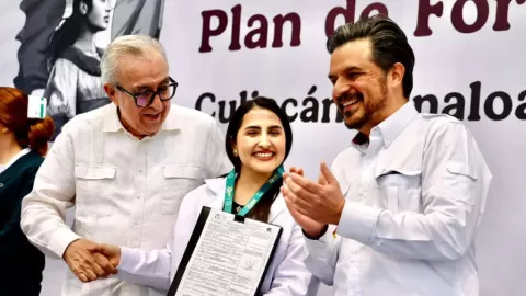 El gobernador compañado del director del IMSS puso en marcha el Plan de Fortalecimiento en Sinaloa