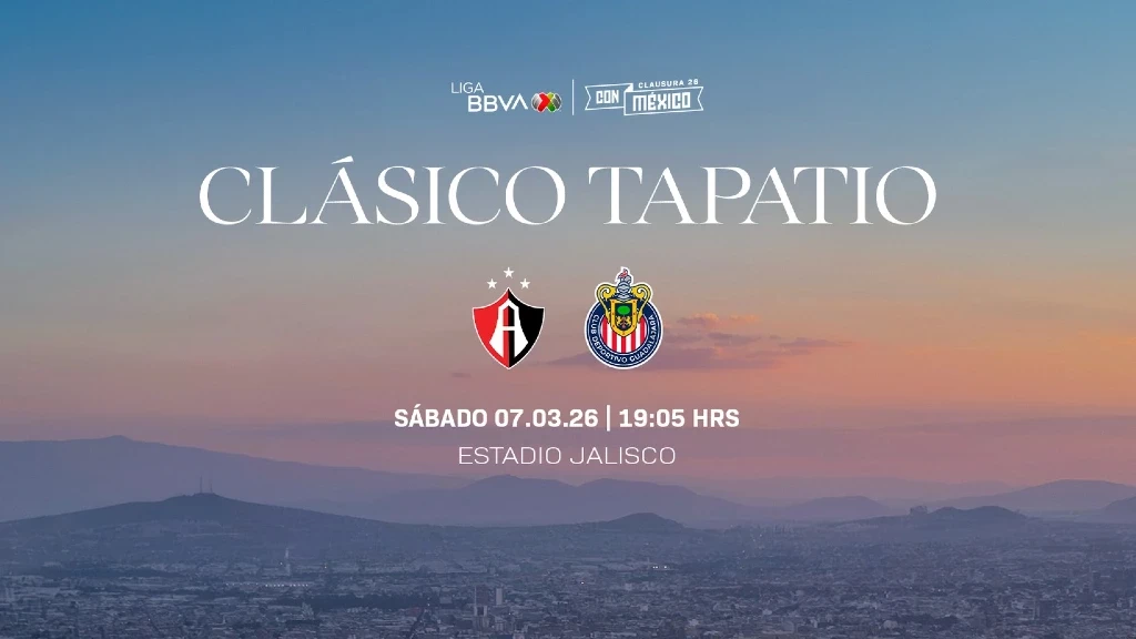 Clásico Tapatío: Atlas vs Chivas | Horario, Canales y Previa Explosiva desde el Estadio Jalisco