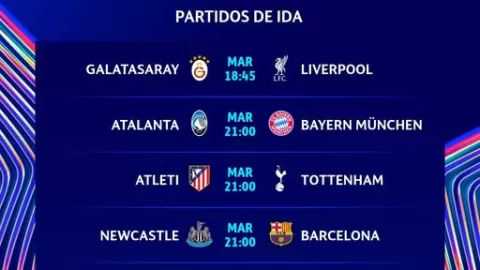 Martes: UEFA Champions League y Concacaf Champions Cup Desatan Emociones en Octavos de Final