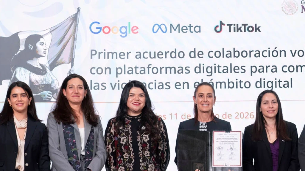 México y Gigantes Tech Unidos: Acuerdo Histórico Contra la Violencia Digital Femenina
