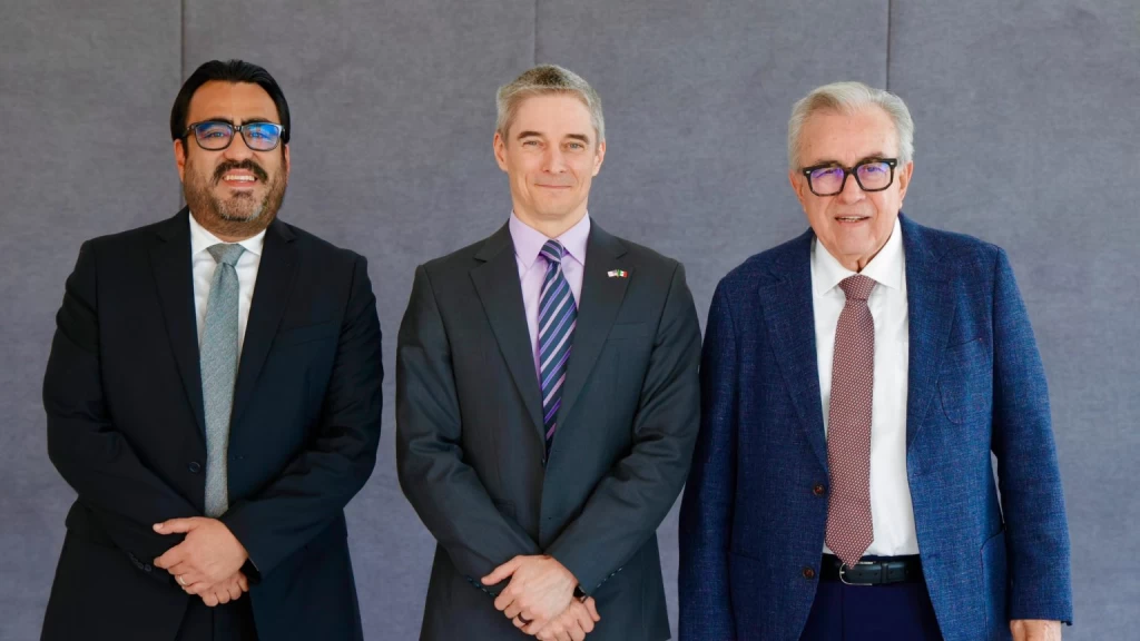Se reúne Rocha Moya con el Cónsul General de Estados Unidos en Hermosillo, Drew Hoster