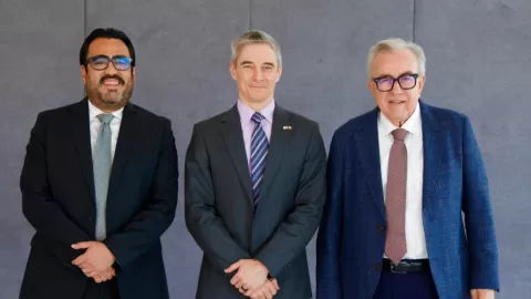 Se reúne Rocha Moya con el Cónsul General de Estados Unidos en Hermosillo, Drew Hoster