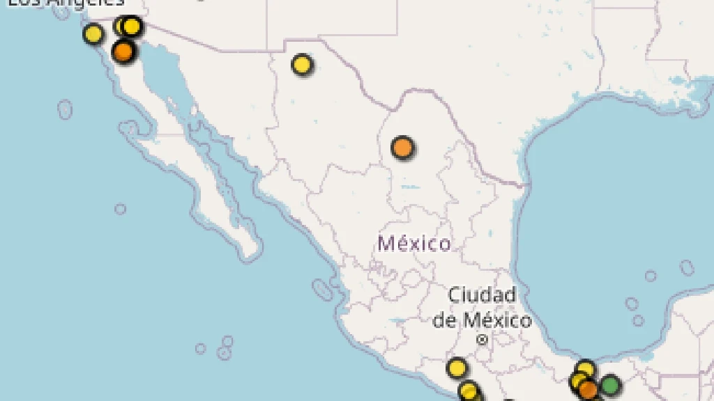 Sismos Múltiples Sacuden México: Baja California con Magnitud 4.0 Lidera Reporte del SSN este 16 de Marzo