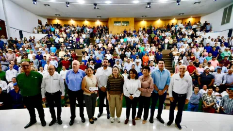 Reconoce Gobernadora cumplimiento de acuerdos de la presidenta con los productores de maíz de Sinaloa