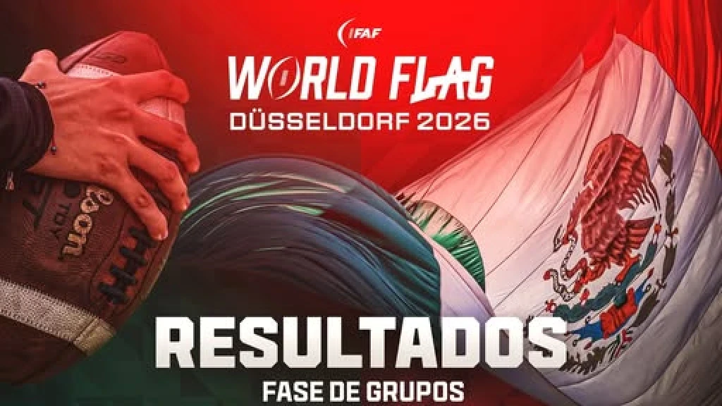 La Selección Mexicana de Flag Football Avanza Invicta a Cuartos de Final del Mundial 2026 en Alemania