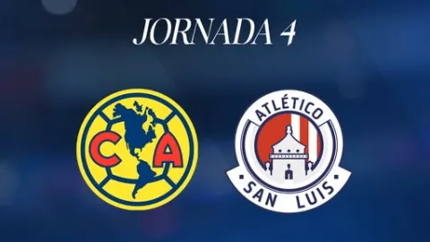 América busca reafirmar liderato en la Liga MX frente a un Atlético de San Luis urgido en la Jornada 4 del Apertura 2026