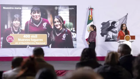 Duplican a 400 Mil Nuevos Lugares la Meta Sexenal del Bachillerato Nacional