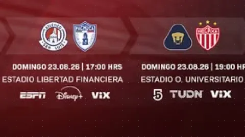 ¡Jornada 5 de Liga MX Clausura 2026 Cierra HOY! Horarios y Canales para San Luis vs. Pachuca y Pumas vs. Necaxa