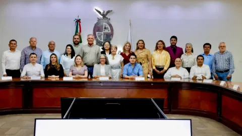 Gobernadora Graciela Domínguez se reunió con alcaldesas y alcaldes de Sinaloa