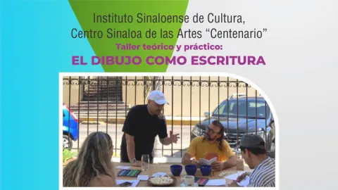 Invita el ISIC al taller “El dibujo como escritura” Que será impartido por Ling Sepúlveda